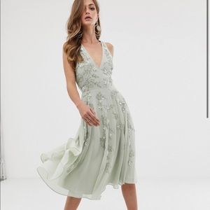 ASOS Embellished Midi Dress